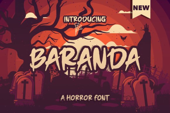 Baranda: A Horror Font That Elevates Editorial Design