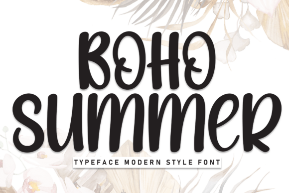 Boho Summer Font: How a Handwritten Typeface Can Elevate Your Brand’s Summer Vibe