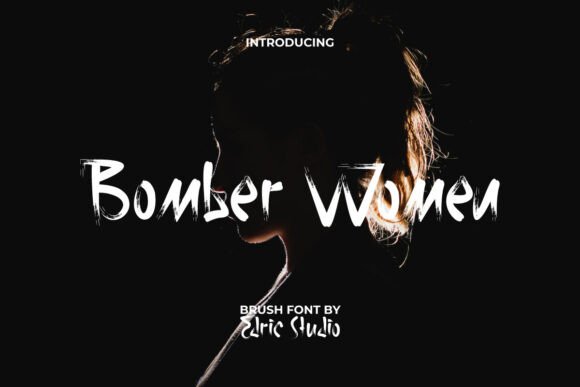 Bomber Women: A Bold Display Font for Expressive Brand Design