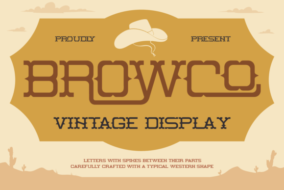 Browco: A Bold Display Font for Impactful Design