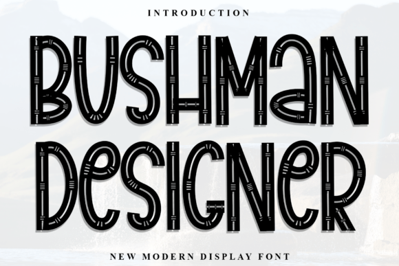 Bushman Designer: A Stylish Display Font for Modern Web Projects