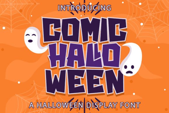 Comic Halloween Font: Spook Up Your Marketing with a Classic Display Typeface