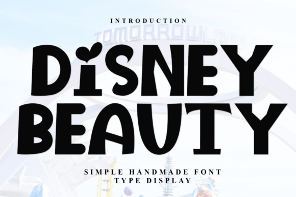 Disney Beauty: A Handwritten Font for Charming Editorial Designs