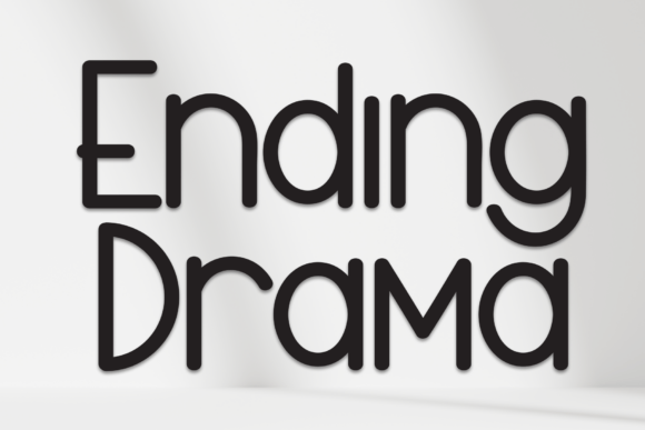 Ending Drama: A Handwritten Font That Adds Personality to Campaign Visuals