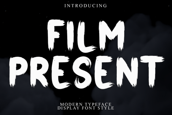 Film Present: A Playful Display Font for Modern Web and Digital Design