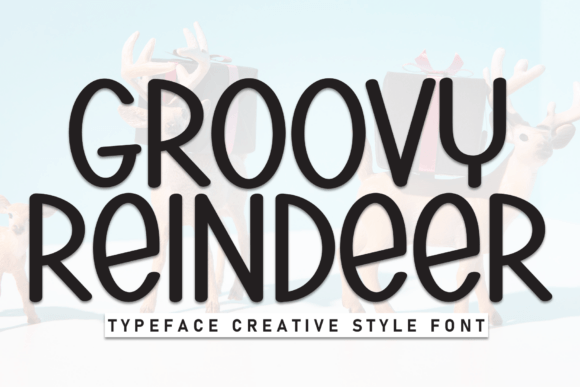 Groovy Reindeer: A Cheerful Script Font for Editorial Joy