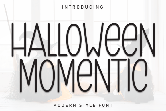 Halloween Momentic Font: A Playful Touch for Spooky Branding