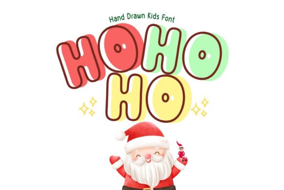 Hohoho: A Festive Display Font for Small Business Branding