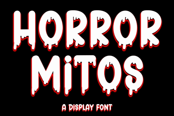 Horror Mitos Font: A Bold Typeface for Spooky Branding