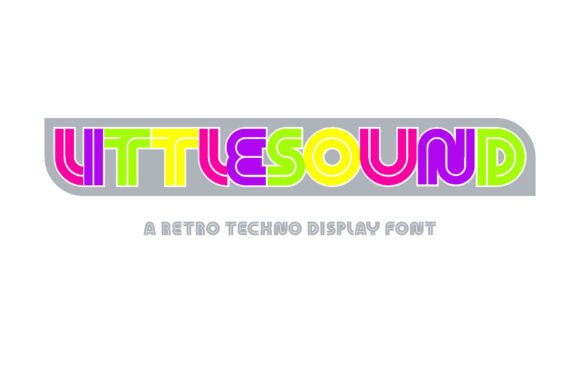 Little Sound Font: A Retro-Inspired Display Typeface for Digital Design