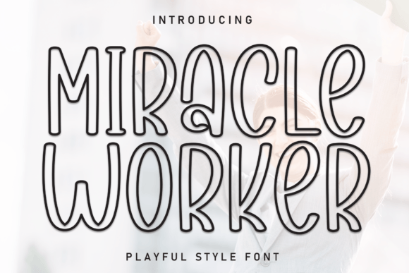 Miracle Worker: A Playful Handwritten Font for Campaign Creativity