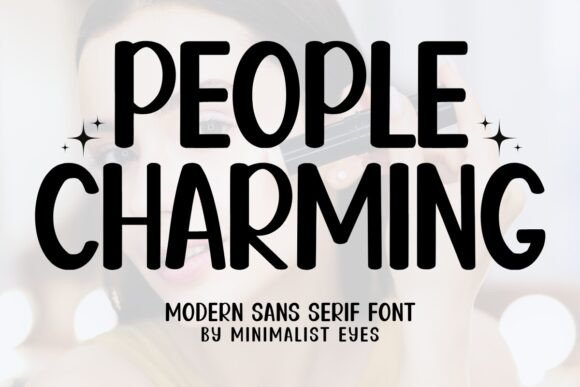 People Charming: A Display Font for Editorial Clarity and Charm