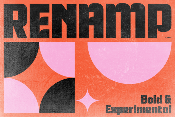 Renamp: The Bold Display Font That Elevates Your Small Business Brand