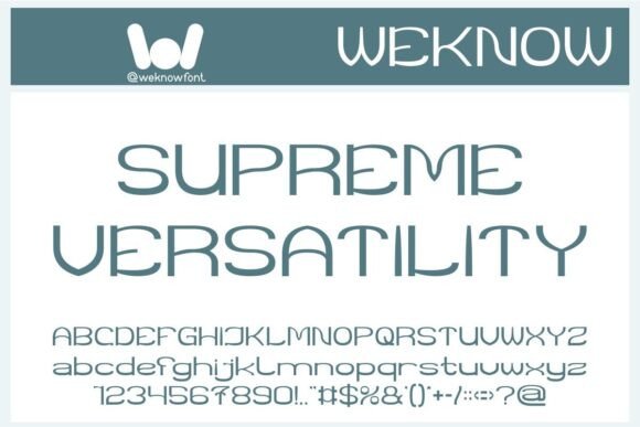 Supreme Versatility Font: A Web Designer’s Choice for Clean, Modern Typography