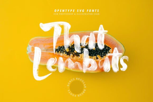That Lembuts: A Hand-Painted Font That Brings Life to Handmade Product Design